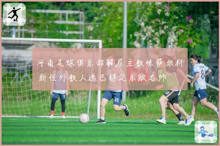河南足球俱乐部解雇主教练萨尔科 新任外教人选已锁定东欧名帅