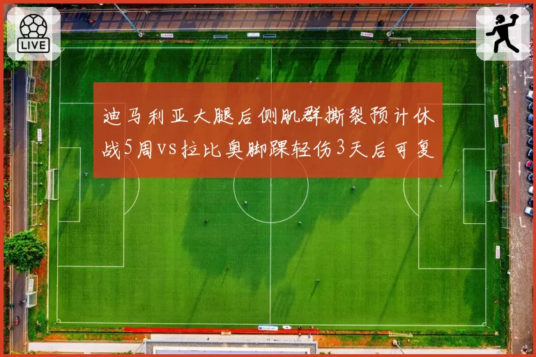迪马利亚大腿后侧肌群撕裂预计休战5周vs拉比奥脚踝轻伤3天后可复出，尤文图斯边路核心伤病恢复速度分化
