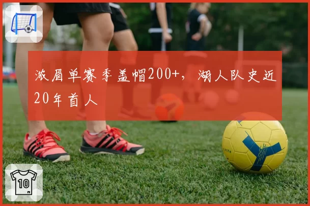浓眉单赛季盖帽200+，湖人队史近20年首人